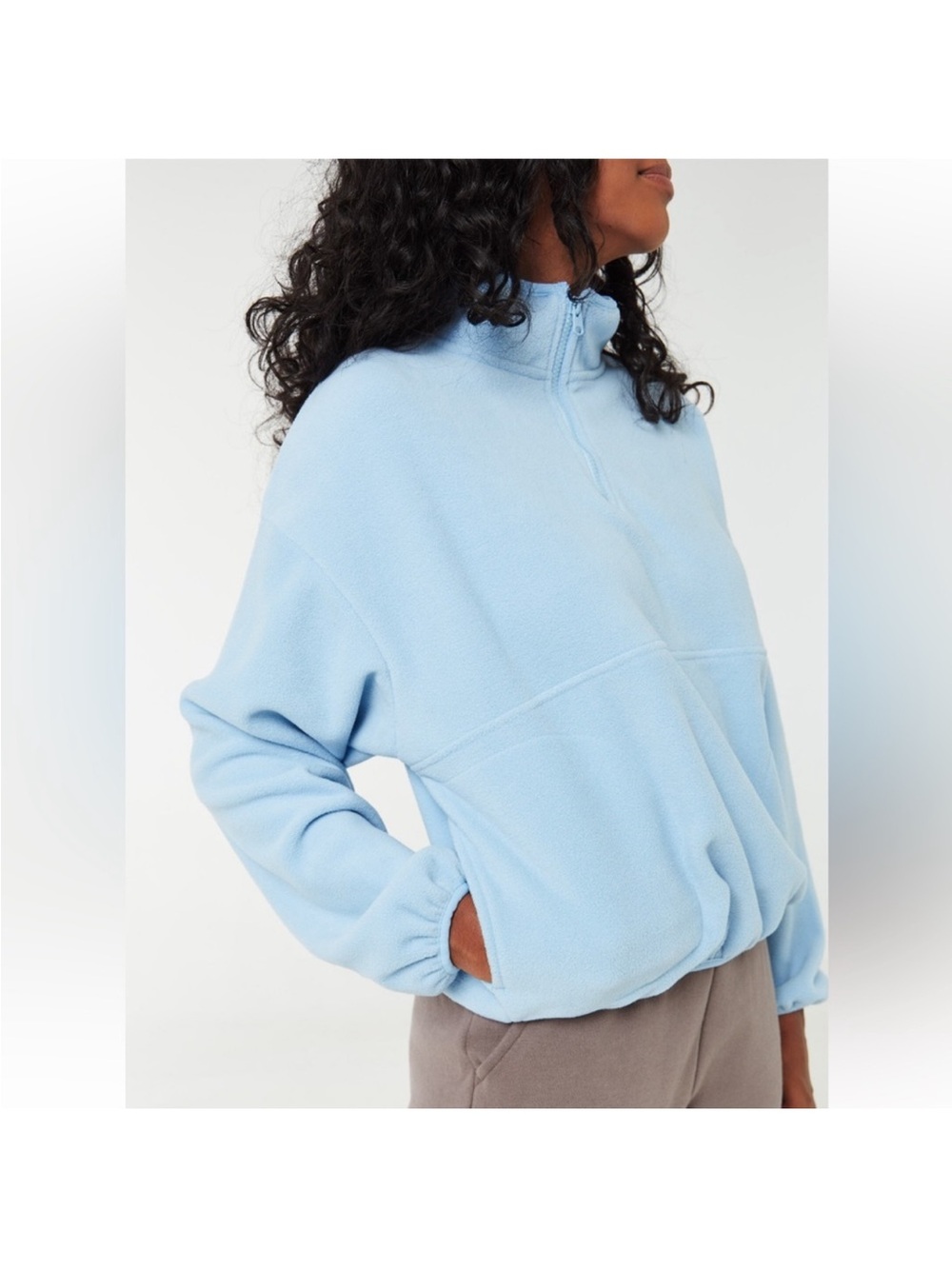 ☀️ Ardene ☀️ baby blue fleece sweater